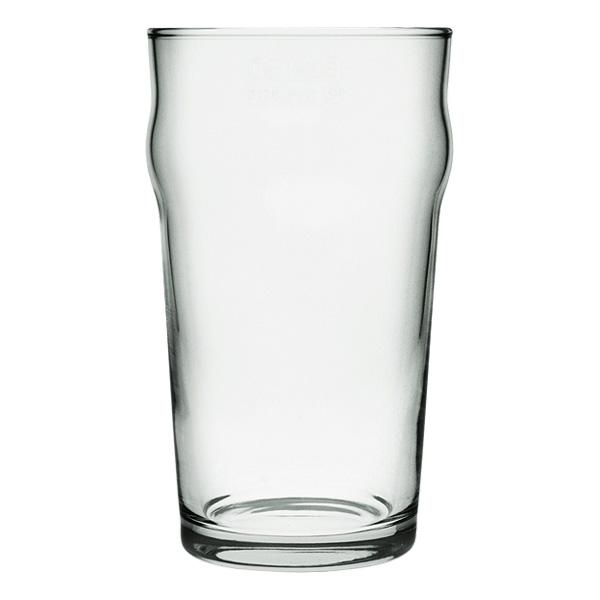 4-pak ølglass uprofilert / glass for øl - 57cl - 1 halvliter
