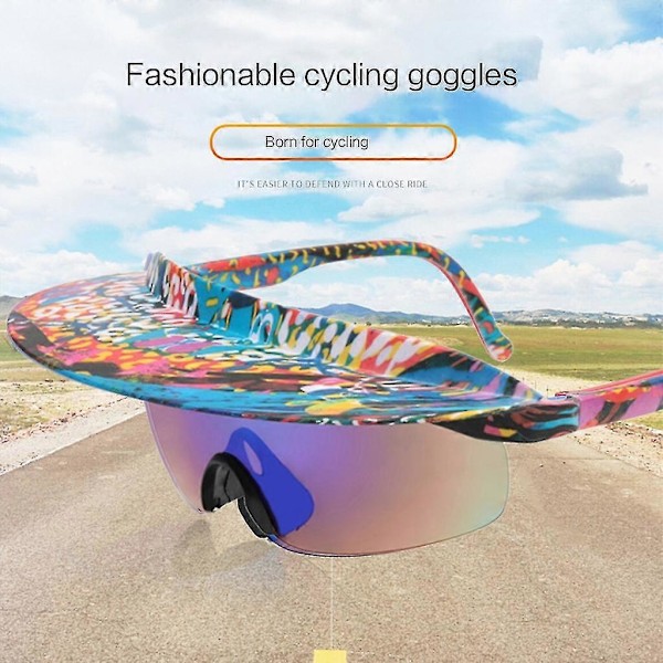 Solglasögon med visir Cykelglasögon Solglasögon med vindskyddande visir 3