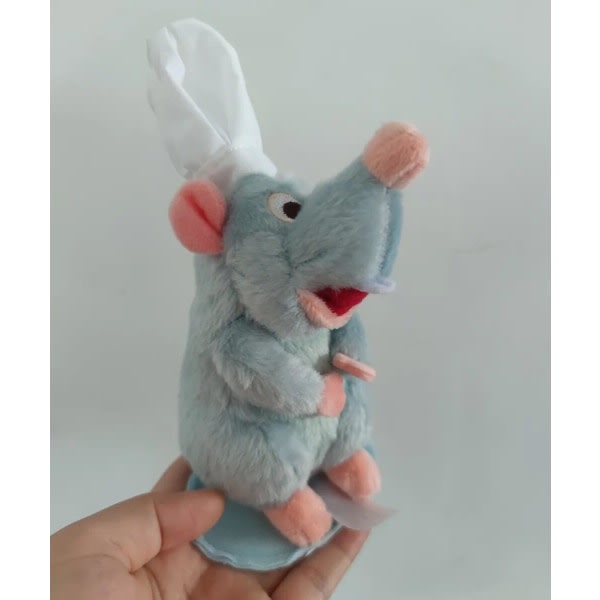 16cm Ratatouille King Sittande Axelsmagnet Plyschleksak Doll Remy Musdocka Present