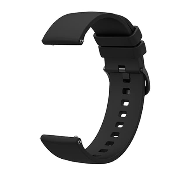 SKALO Silikonerem til Amazfit Bip/Bip U/Bip U Pro/Bip S - Flere farver Sort Sort Black Svart