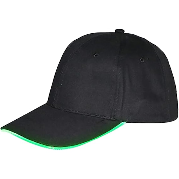 Hat for Men LED Luminous Outdoor Sunshade Mountaineering Baseball Cap Visor Women Softball