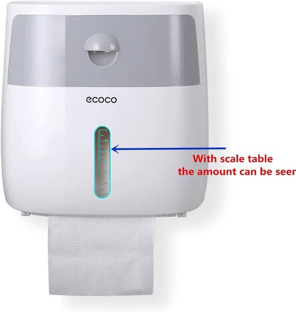 Punch Free Toiletpapirholder Multifunktionel Opbevaringsboks
