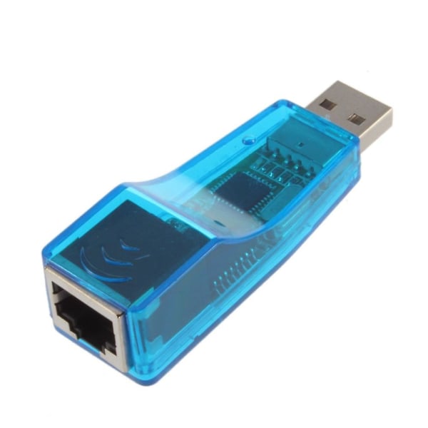 Ekstern Rj45 Lan-kort USB til Ethernet-adapter for Mac Ios Android Pc Bærbar 10/100 Mbps Nettverk Hot Sale