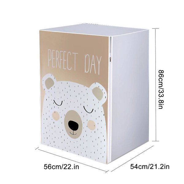 Vanntett frontdeksel for vaskemaskin 56*54*86cm