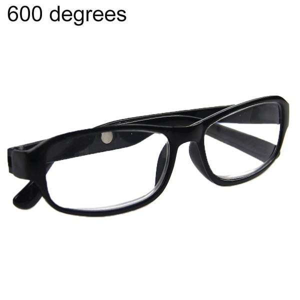 Läsglasögon +4,5 +5,0 +5,5 +6,0 grader Optisk lins Glasögon Glasögon -xx-yuyu Black 6