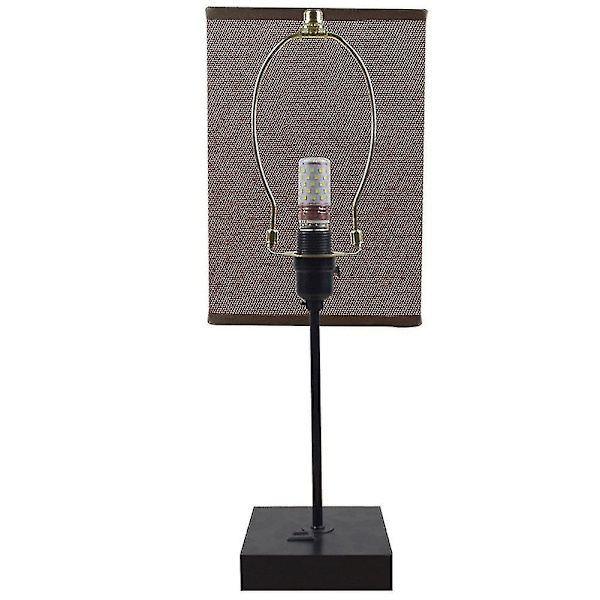 8-tums DIY-finial belysningstillbehör harpfäste lampskärmhållare hornram, 11 (begränsad utgåva)