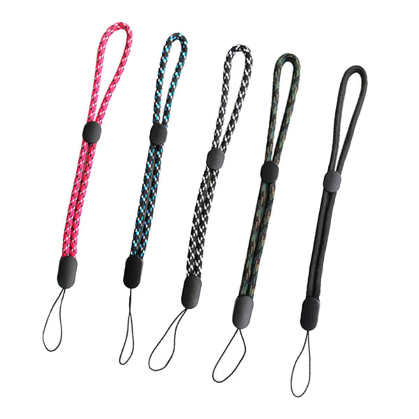 Justerbare fargerike nylon håndleddsstropper for GoPro nøkkelkamera telefonnøkler håndleddsstropp lanyard 4 4