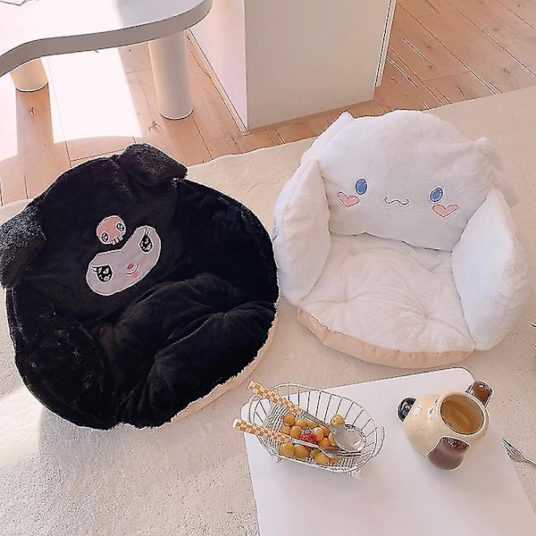 Tsir Sanrio Plyschkudde Kawaii My Melody Kuromi Tillbehör Söt Sittkudde Hemmakudde Super Mjuk Vinter Flickpresent 6