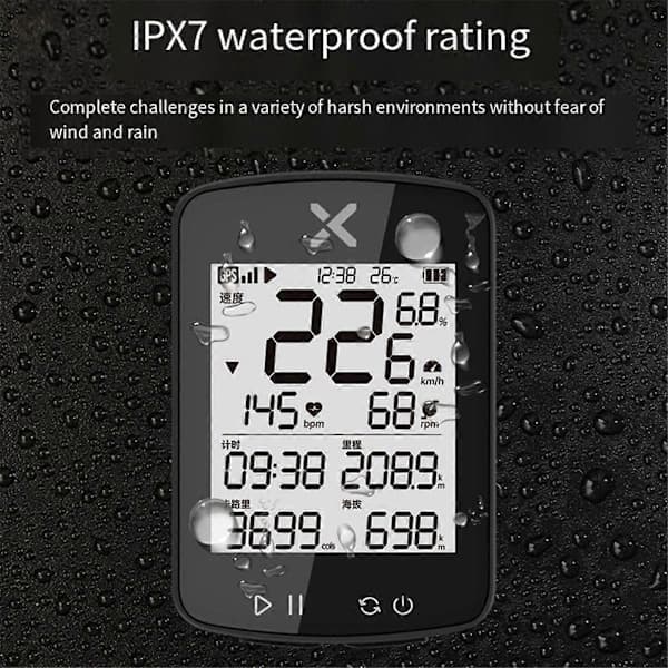 XOSS G2 Plus GPS Cykelcomputer Trådløs Speedometer til Cykel