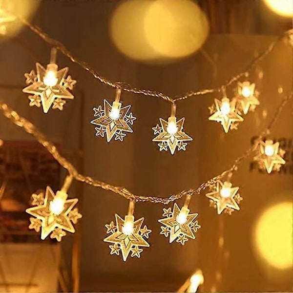 set LED Stjärnljusslinga USB-driven