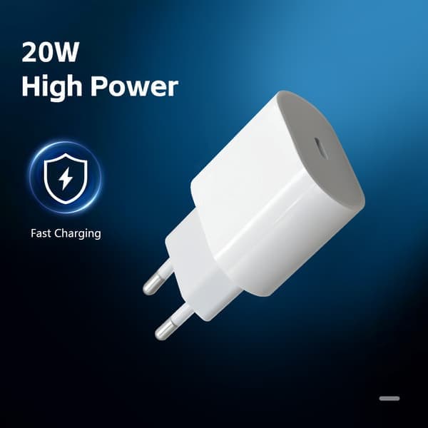 Oplader til iPhone X 20W (1m)