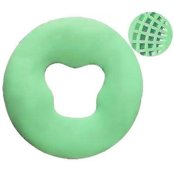 Silikon Ansiktspute Nedoverpute Massasje Skjønnhet Spa Salong Bord Seng green