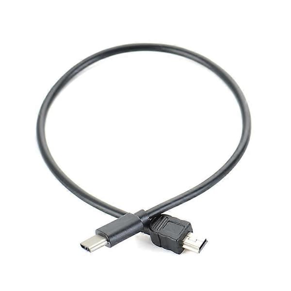30 cm Typ C till Mini USB Kamera USB-kablar OTG Kopieringskabel