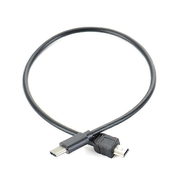 30 cm Type C til Mini USB Kamera USB-kabler OTG Kopieringskabel