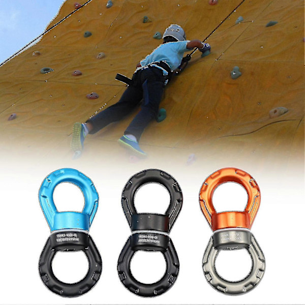 Aerial Dance Swing Spinner Hängare Swing Swivel För Utomhusbruk Black