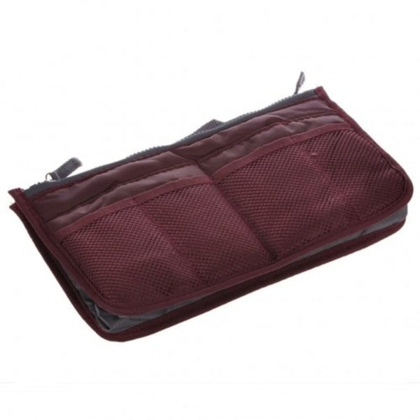 Laukku laukussa -laukkusarja Laukkusarja Burgundy Red one size