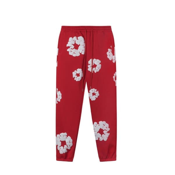 Hettegenser sett Denim Tears Hettegenser og Buksesett Red L
