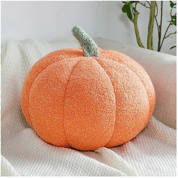 Halloween Græskar Pude Efterårs Græskar Plyslegetøj 40CM