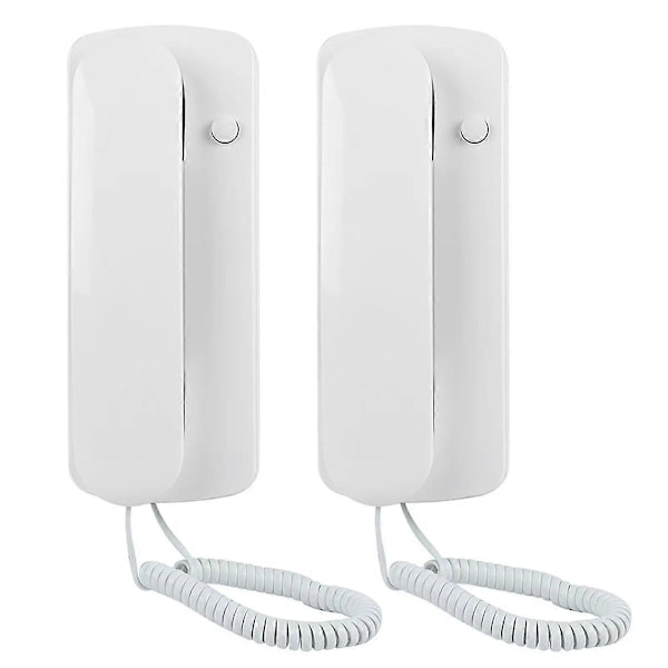 Ny Audio Walkie Talkie Ikke-Visuel Walkie Talkie Kablet Tovejs Intercom Dørtelefon Audio Villa Hjemmekontor Ikke-visuel
