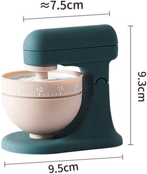 Cupcake timer kjøkkentimer bakeklokke eggtimer retro