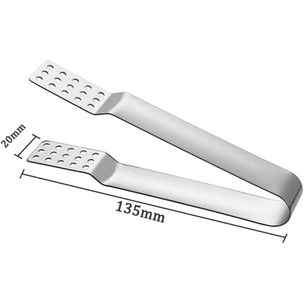 Teposeklemmer i rustfrit stål, teposeholder i rustfrit stål, teposeklemmer, tesil, teklemme
