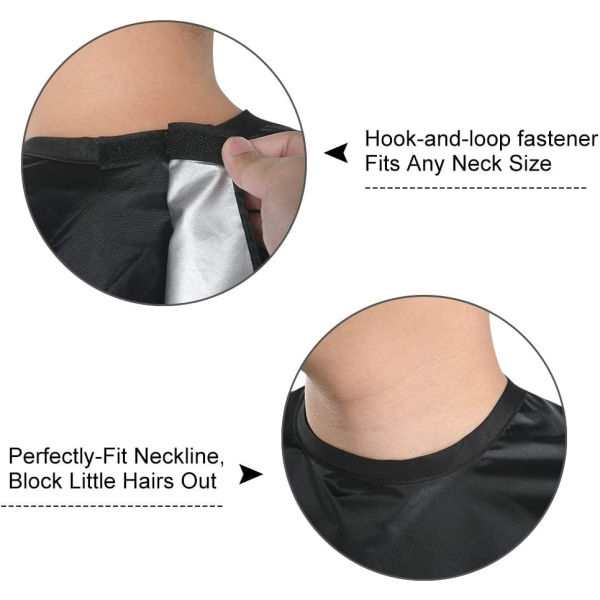 Frisörkappa, hel längd frisörkappor, professionell frisörkappa vattentät nylon frisörkappa för hårklippning salong