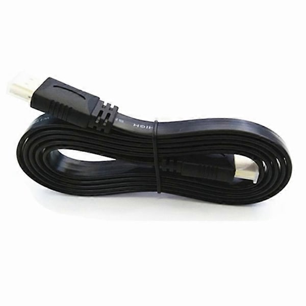Högkvalitativ Full HD Kort HDMI-kompatibel Kabel Stödjer 3D Hane till Hane Plugg Platt Kabel Sladd för Ljud Video HDTV TV 30cm 50cm 30cm