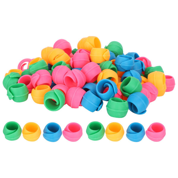 100 st Bobbinhållare Clip Trådkompisar Clips Organizer Symaskiner Tillbehör