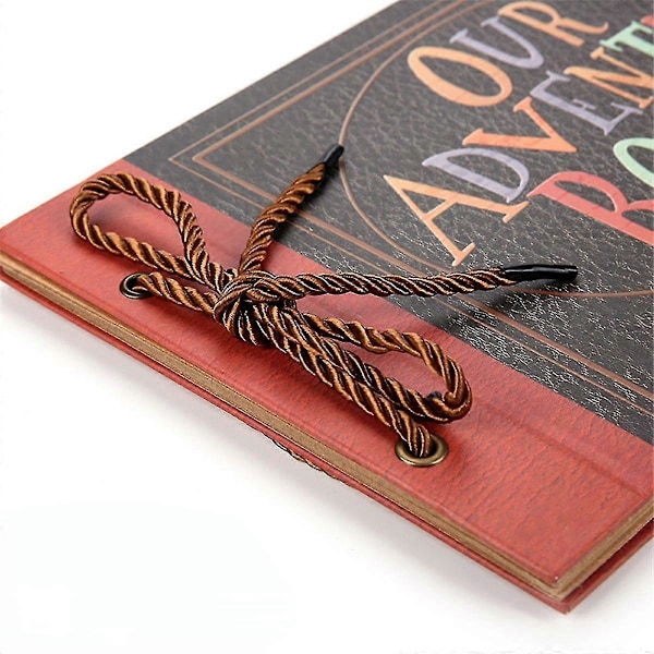 Fotoalbum med scrapbog, Vores eventyrbog scrapbog, Hardback rejse scrapbog til jubilæum, W