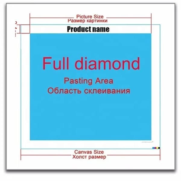 (30x40cm) 5D DIY Diamantmålning Tiger Korsstygn Strass