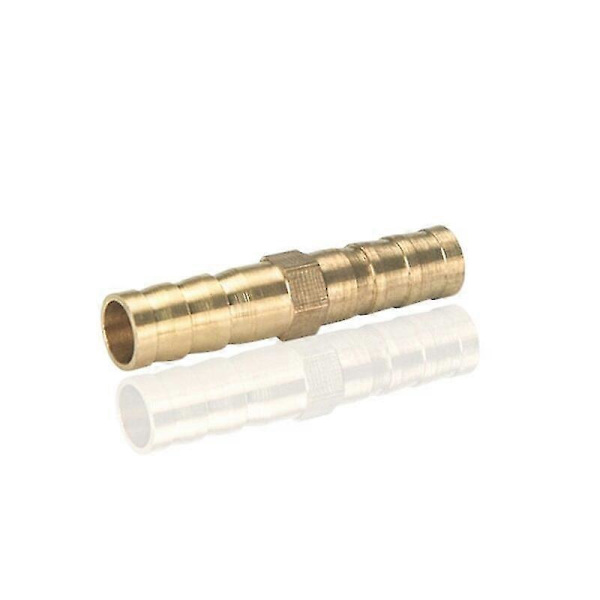 3mm-25mm Messinkiliitäjä Putkiliitäntäliitin Letku Tanko Kaasu Kupari Piikkinen Kytkentäliitin Liitäntäliitin Sovitin Putkiliittimet 2WAY 16mm-16mm Barb