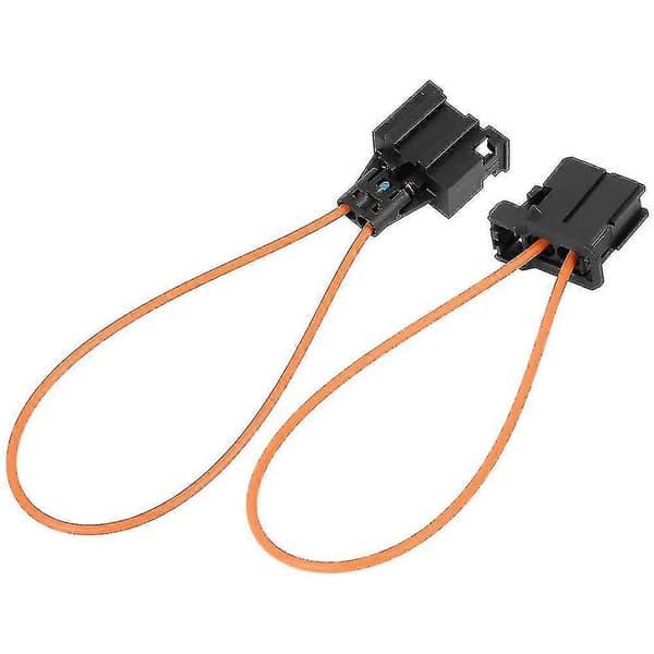 1 Sett Bil Fiber Optisk Loop Kabel Bypass Kobling Mann Hunn Erstatning