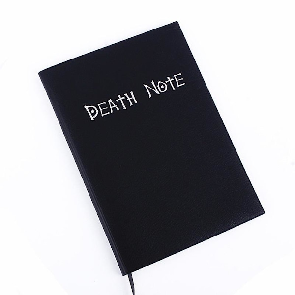 Anime Death Note Notebook Set Läderjournal Och Halsband Fjäderpenna Animationskonst Skrivjournal Death Note Anteckningsblock Notebook Necklace