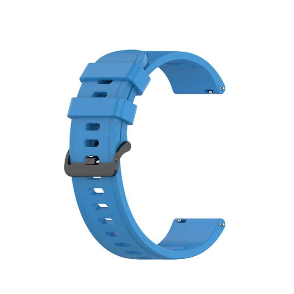 Armband i Mjuk Silikon 20/22mm Smartwatch Rem Ersättningsarmband Tillbehör för Amazfit Gtr 2e/gts 2e/bip/bip U Sky Blue 22 mm
