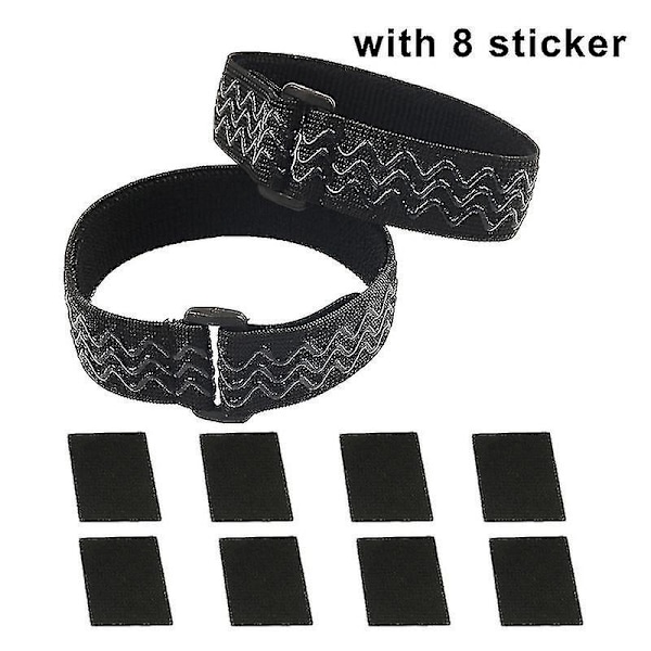 Halkskyddstejp Självhäftande Remmar Set För Höga Stövlar Anti-Halk Anti-Fall Bälte With 8 Sticker