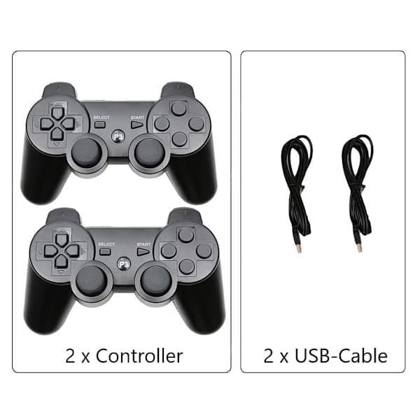 Trådløs kontroller - Kontroller for PS3-kompatibel 1-pakning 1-Pack