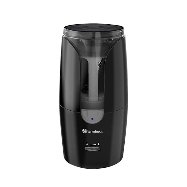 tenwin Automatisk Elektrisk Blyantspidser Heavy-Duty Spiralblad til Hurtig Spidsning Justerbar Spidsstyrke til 6-12mm Blyanter til Studerende Kunstnere Hjem S