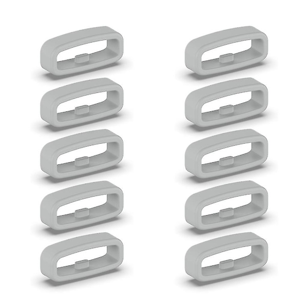 Armbandsfäste Silikon Fäst Ringhållare 18mm/20mm/22mm Bältesöglor Gray 22MM