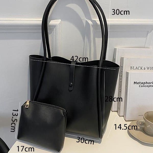 Skuldertaske Crossbody taske SORT sort black