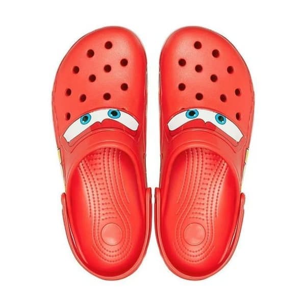 Crocs Lightning McQueen - Blixten McQueens utomhusskor med tofflor M10(size 44)