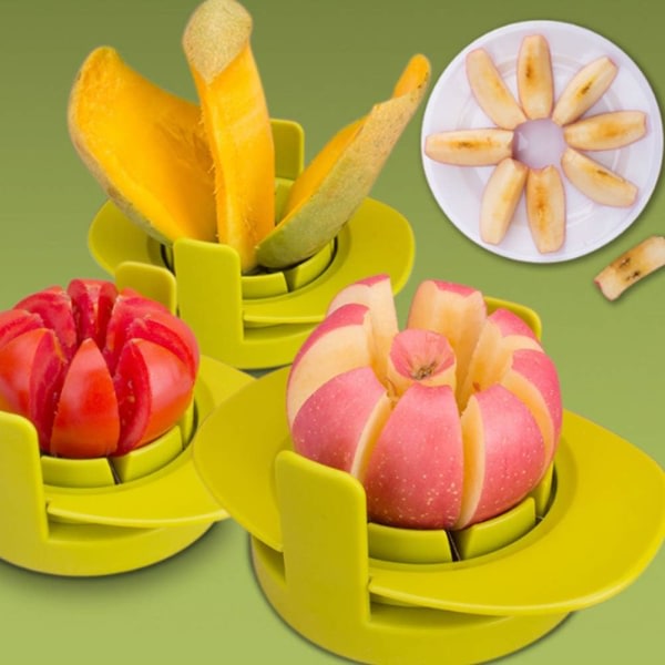 Hemore hushållsprodukt Form för form 1 set (äppelskärare + tomatskärare + mangoskärare + bas ) NO:4 stl.