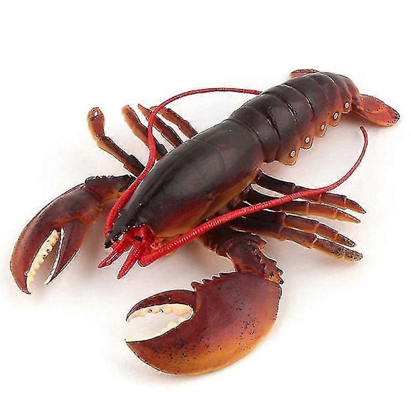 Hav Livagtig Hummer Fisk Statue Model Figur Til Hus Værelse Bordplade Dekoreret 1 stk