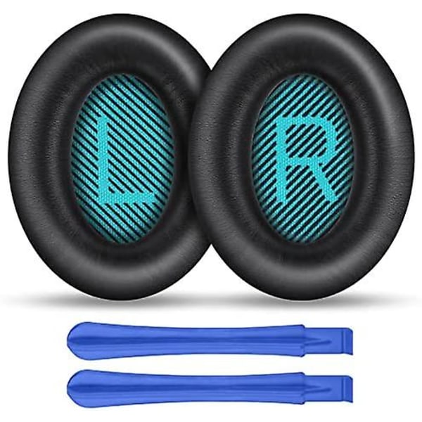 1 par ørepuder udskiftning af Quietcomfort 35 (qc35) og Quiet Comfort 35 Ii (qc35 Ii) over-ear hovedtelefoner Blue