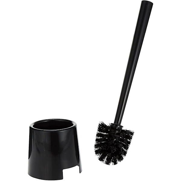 Toiletbørste, Polypropylen, Sort, 14,02x4,29x4,09 tommer