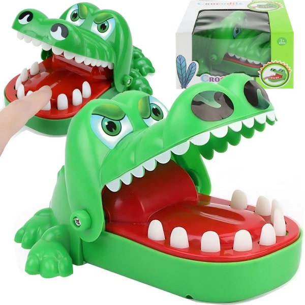 Tænder Krokodillespil Familiespil Børnespil Legetøjsfestspil