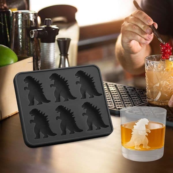 REA Monster Silikon Kyld Kub Maker Rolig för Hem Kökstillbehör Öl Iskaffe