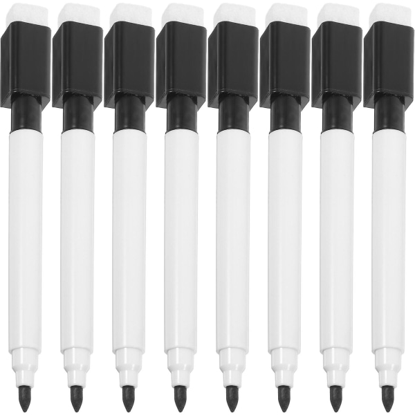 10 stk Magnetic Dry Wipe Pens - Whiteboard Penne -Markeringspenne