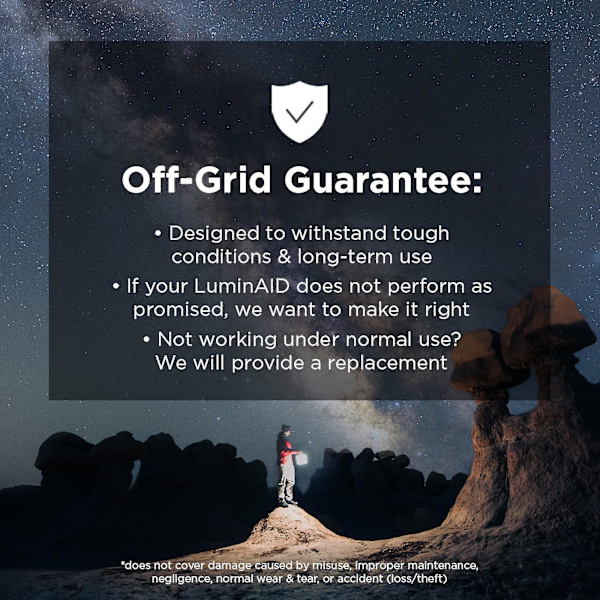 Luminaid Packlite Nova USB Solcells Uppblåsbar Vattentät Ljus