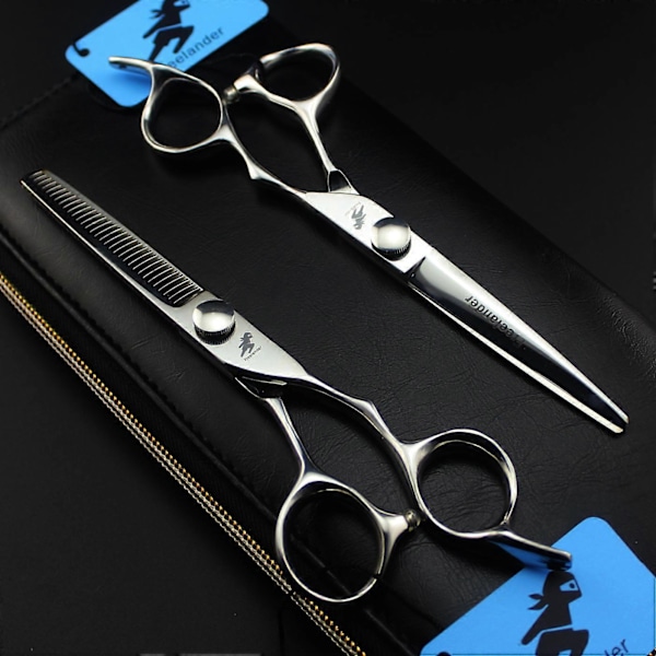 6.0 tum japanska Mizutani frisörsaxar barbersaxar platta saxar luggsaxar tunningssaxar Tooth scissors