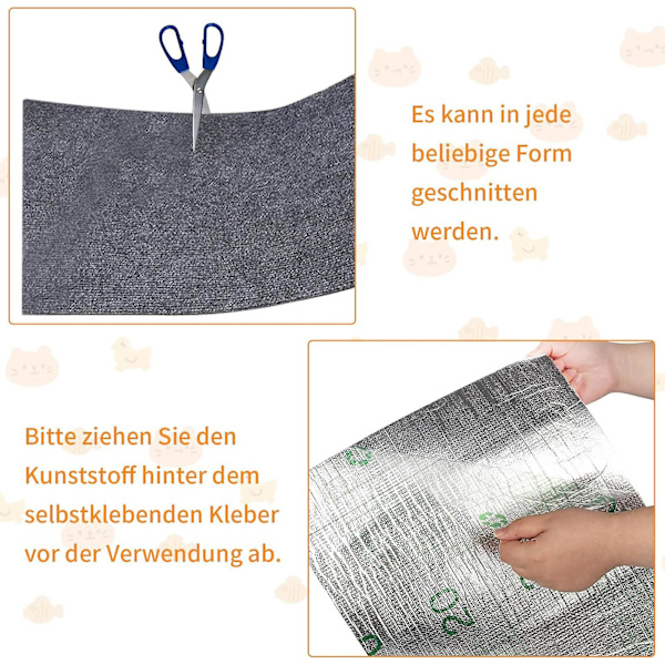 Självhäftande kattklösmatta, kattklösmatta, kattklösbräda, kattklösbräda, kattväggklösbrädor